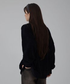 WEGO 【ユニセックス着用ITEM/MLサイズ展開】ベロアモールプルオーバー