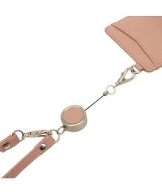 CLATHAS ワッフル リール付きパスケース