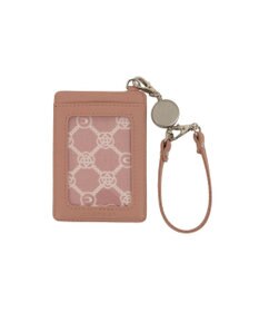 CLATHAS ワッフル リール付きパスケース