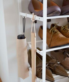 tower 天板付きシューズラック タワー 6段 ホワイト