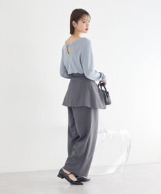 earth music&ecology 【予約】【2WAY】ラップスカート付きパンツ