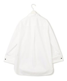 ICB L 【洗える】 コットンサテンシャーティング シャツ