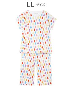 tsumori chisato SLEEP ツモリチサト パジャマ 綿100%(本体) 天竺素材 3分袖 半袖 8分丈 レディース UDT123 /ワコール