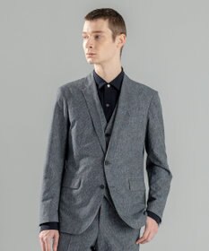 JOSEPH HOMME 新型・新柄【洗える/ストレッチ/シワになりにくい/セットアップ対応可】クールドッツストレッチ 　ジャケット