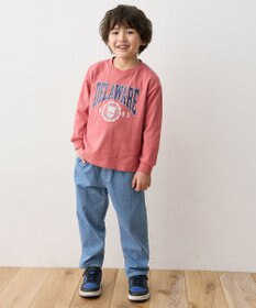 ANY KIDS ロゴプリント 長袖Tシャツ