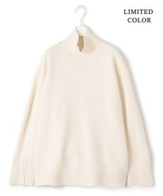 ICB 【新色追加・WEB限定カラーあり】 ソフトカシミヤミックス ハイネックニット