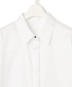 ICB 【洗える】 コットンサテンシャーティング シャツ