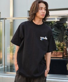 WEGO 【ユニセックス着用ITEM】別注VISIONボックスロゴゴーストスケーターT（SS）