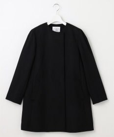 J.PRESS LADIES 【WEB限定カラーあり】ブレンドビーバー ノーカラー コート