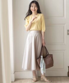 ANY SIS L 【2WAY】ライトチュールリバーシブル スカート