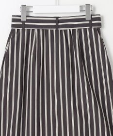 自由区 L ビスコースナイロンドビーストライプ スカート
