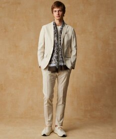 JOSEPH ABBOUD 【イタリア製・Holliday&Brown】マルチペイズリー ストール