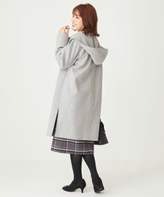 ウールライクミドルフーディ コート / any SiS | ファッション通販