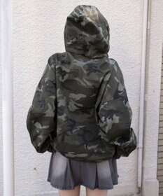 WEGO カレッジロゴBIGZIPパーカー