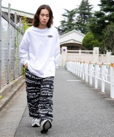 WEGO 【ウエストゴム/手洗い可】ナイロン　トラックパンツ