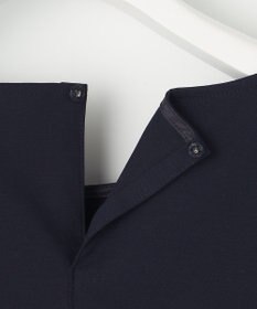 23区 【洗える】スカーフプリントコンビ バックデザイン カットソー