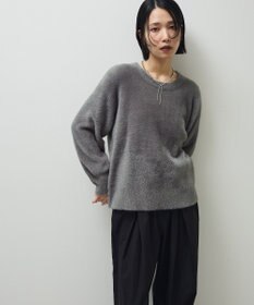 Green Parks シャギークルーネックニットプルオーバー