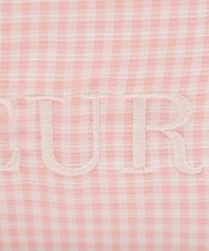 Maison de FLEUR ギンガムダブルリボンギャザートートバッグ