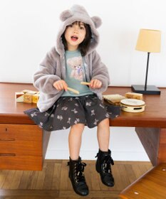 ANY KIDS 編み上げブーツ