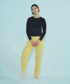 KWD 【日本製】DOWN WAIST WARMER グリーンダウン ダウンウエストウォーマー