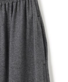 uncrave プレーンジャージー ギャザーパンツ