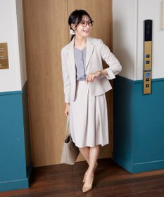 Tiaclasse L 【ダブルクロス・洗える】テーラードジャケット