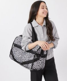 LeSportsac DELUXE LG WEEKENDER/ニュートラルレオパード