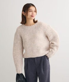 Green Parks ざっくりローゲージニットプルオーバー