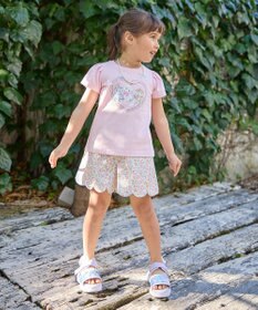 ANY KIDS ネックレス付き ネコTシャツ