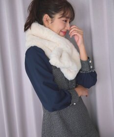 Feroux 【リバーシブル】フェイクファーティペット