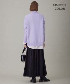 ICB L 【新色追加・WEB限定カラーあり】 ソフトカシミヤミックス ハイネックニット