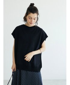 CRAFT STANDARD BOUTIQUE ミニ裏毛　パウダー加工　２ｗａｙクラックＰＴベスト