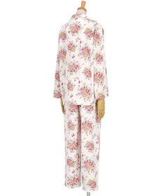 WACOAL パジャマ 長袖 長ズボン 綿100%(本体) ミントン レディース NDX540 /ワコール