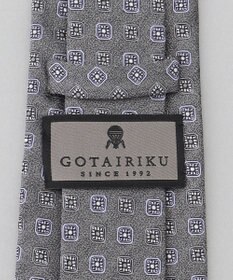 GOTAIRIKU GOTAIRIKU別注【日本製】シルク ネクタイ_小紋柄