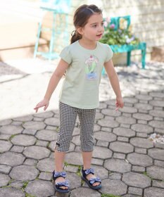 ANY KIDS シャラシャラ ビーズ入り Tシャツ