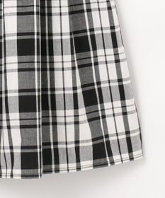 ANY KIDS チェック ドッキングワンピース