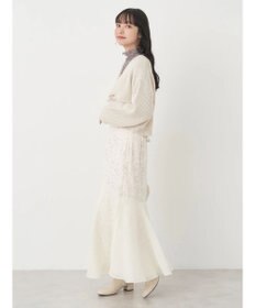 earth music&ecology ツイストデザインニット