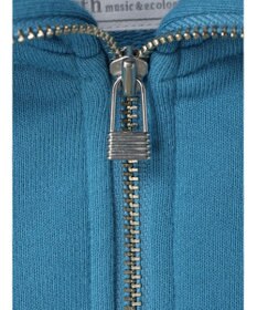 earth music&ecology Ｌｅｅ×ｅ．ｍ．ａ．ｅ．　ハーフジップ刺繍スウェット