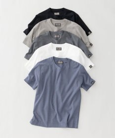 GOTAIRIKU 仕事で着られるTシャツ【サラサラ/よれにくい/透けにくい】キレイめ 鹿の子 ビズTシャツ