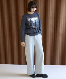 UNFILO L 【野呂佳代さん着用】BEAUTY FORM JERSEY イージーパンツ