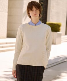 J.PRESS LADIES L 【WEB限定カラーあり】CAT クルーネック ニット