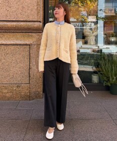 UNFILO L 【STORY×UNFILO】シャギーニット カーディガン