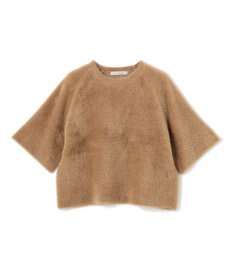 UNFILO L ナイロンシャギー  ハーフスリーブ プルオーバー