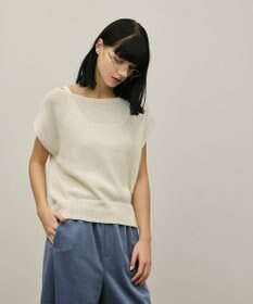 GRACE CONTINENTAL ドルマンルーズニットトップ