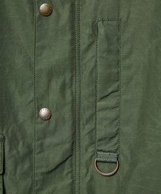 JOSEPH ABBOUD MOUNTAIN 【軽量/ワックスコーティング・テ―ム・ヤルビー氏コラボ】ワックスクロス プリント ブルゾン