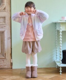 ANY KIDS 裏毛 モシャモシャ ロゴ トレーナー