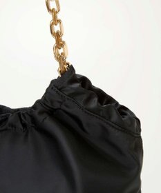 TOPKAPI 【TREASURE TOPKAPI】コンビチェーン ギャザー ナイロン トートバッグ