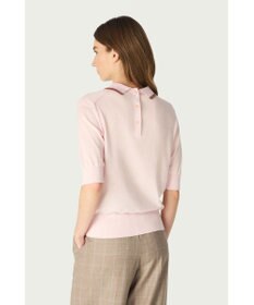 DAKS John Smedley for DAKS ハウスストライプ襟付きトップス