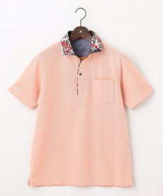 JOSEPH ABBOUD 【日経スタイルマガジン掲載・KAHALAコラボ・高機能】カハラ アロハ ダディ 半袖 ポロシャツ