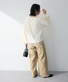 Green Parks シャーリングチュールドッキングプルオーバー